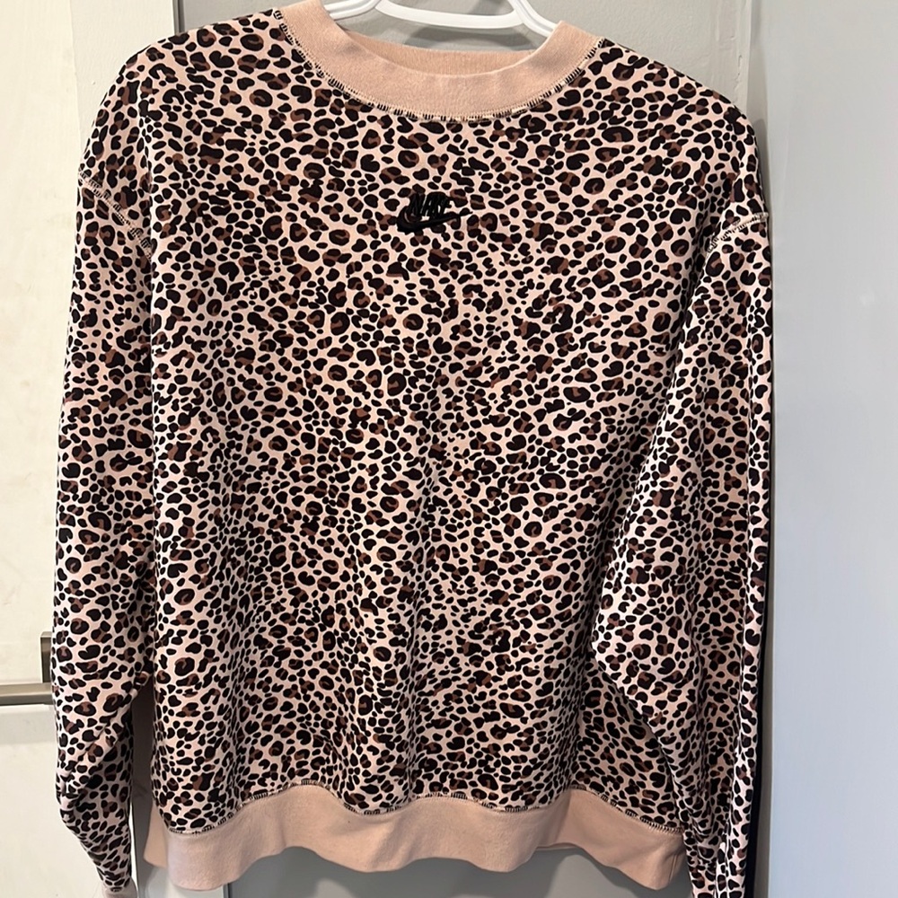Nike Leopard Print Hoodie